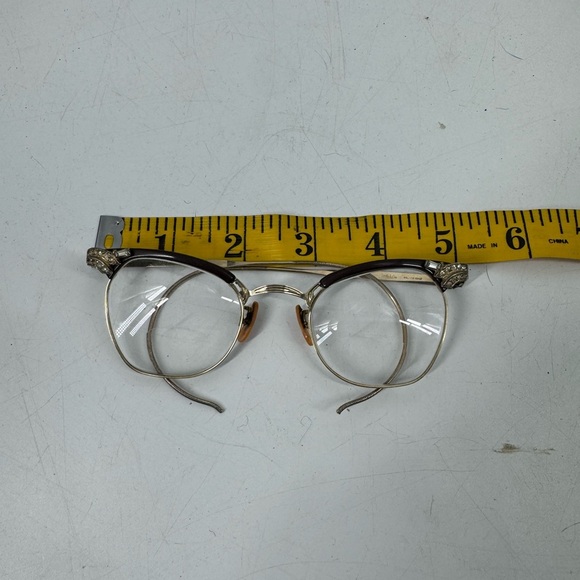 Vintage cat eye bejeweled mid century eyeglass frames. - Picture 8 of 8